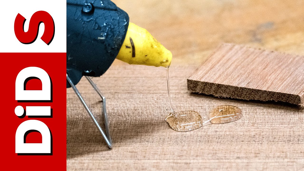 S028. Klej na gorąco jako klej do drewna? / Hot glue as an adhesive for wood?