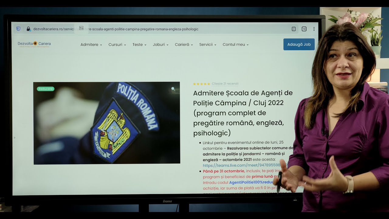 Subiecte de Admitere, Poliție / Jandarmi, octombrie 2021, grile gramatică, rezolvate + explicate