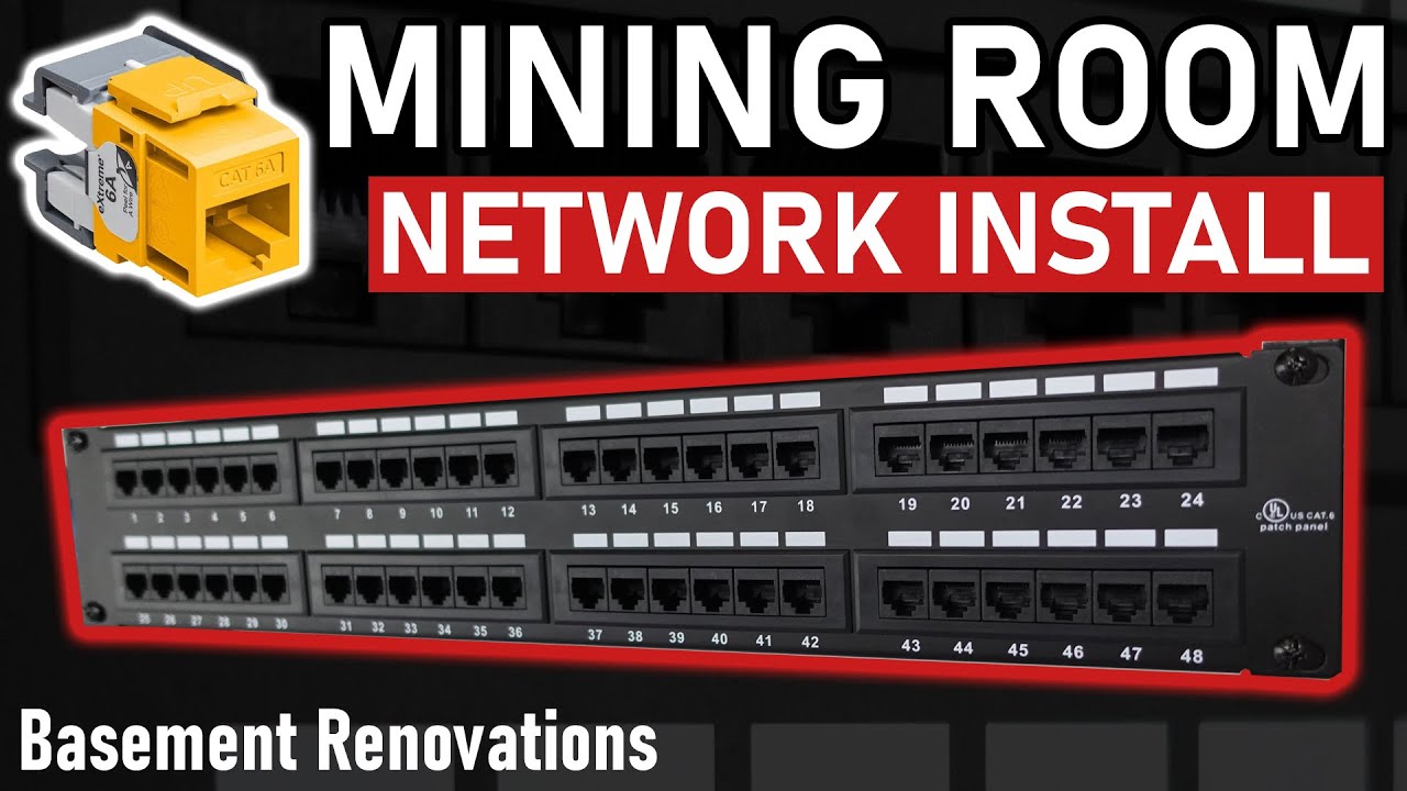 NETWORK Setup For My Crypto Mining Basement