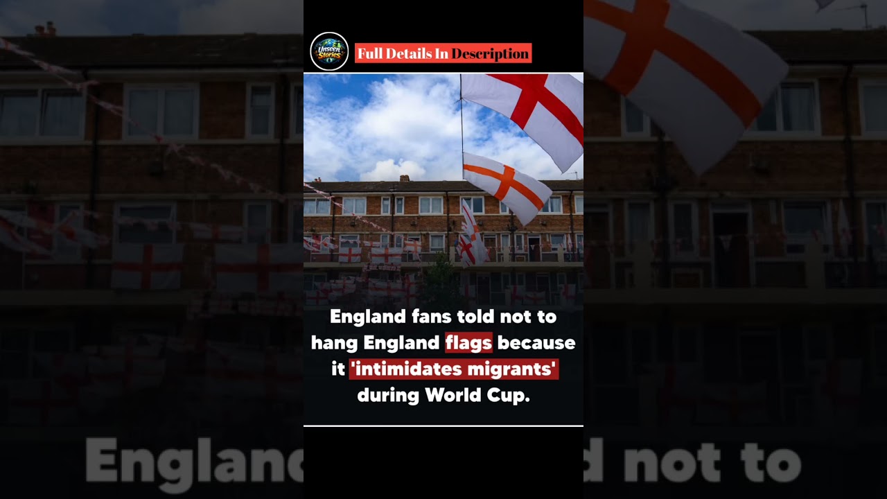 Pride or Policy? St George&rsquo;s Flag Debate Sparks Discussion ⚽#EnglandFans #StGeorgesFlag