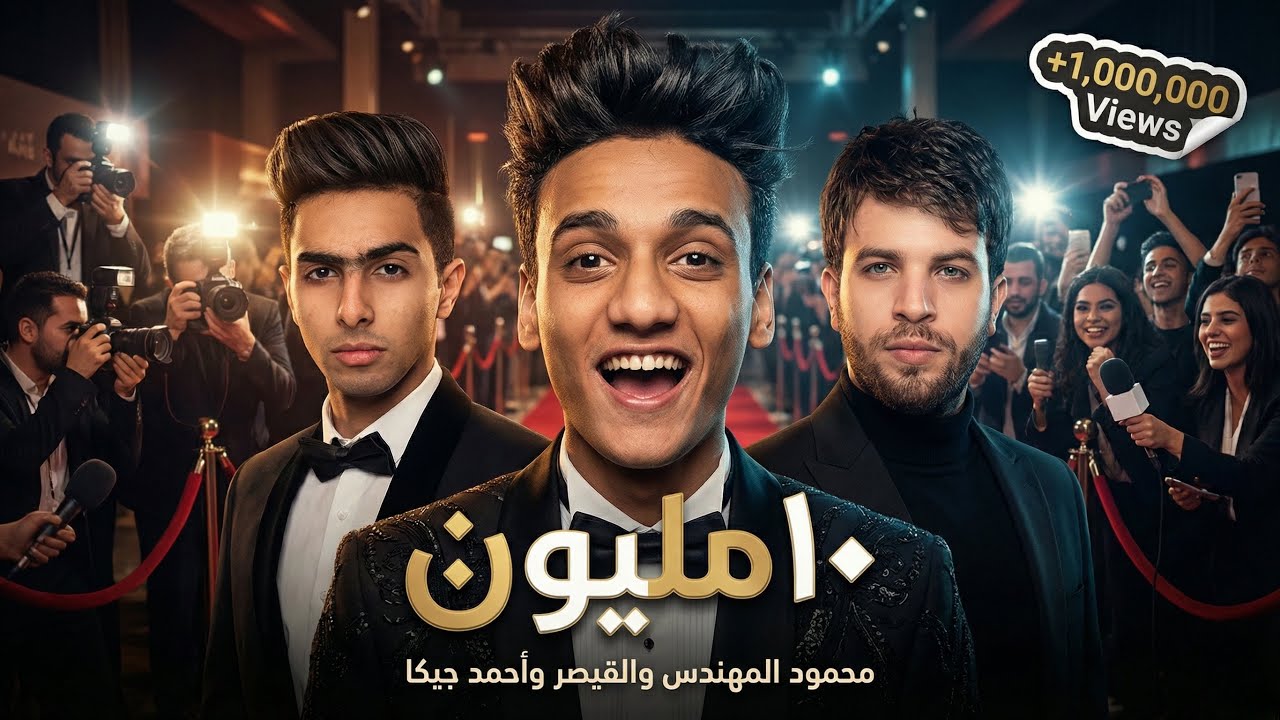 كواليس تصوير كليب القيصر ١٠ مليون l محمود المهندس و احمد جيكا