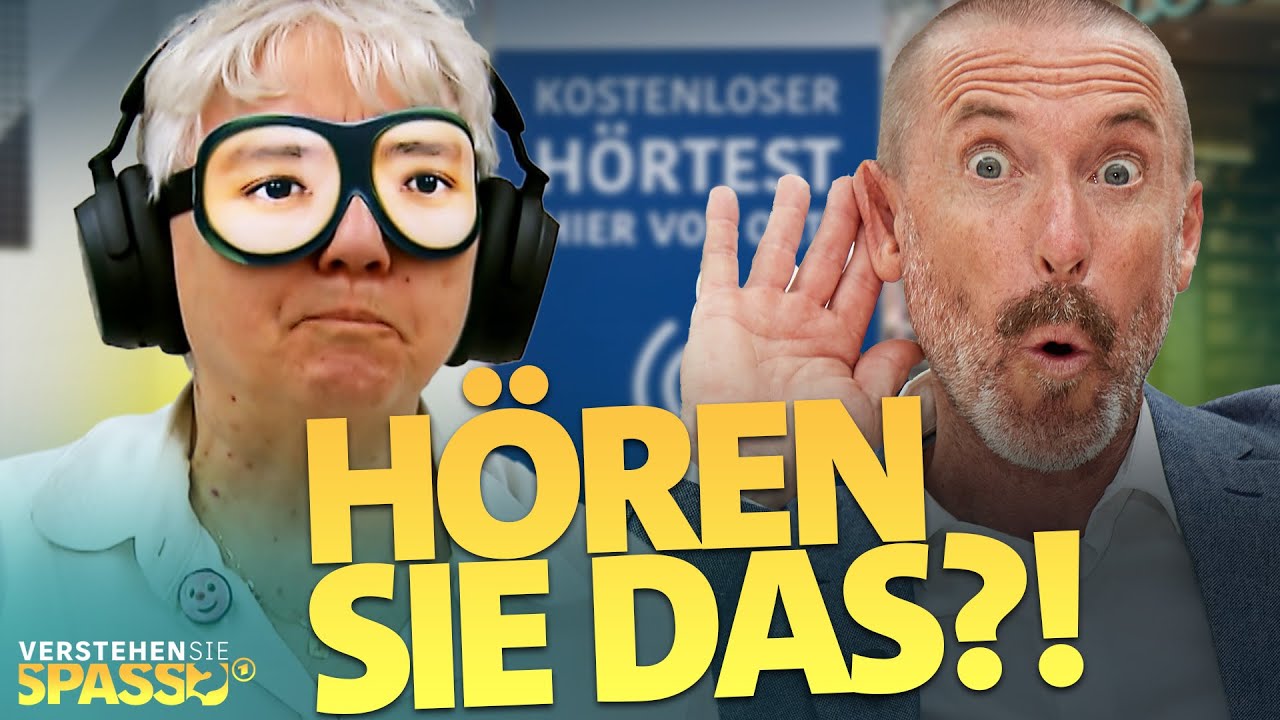 Extrem unangenehm: Harmlosen H&ouml;rtest wird zur Blamage  | Verstehen Sie Spa&szlig;?