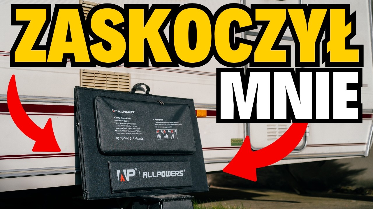 Najlepszy przenośny panel słoneczny ALLPOWERS SP037 400W