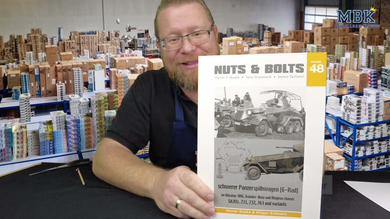 MBK packt aus #856 - 6-Rad Pz.Spwg. Sd.Kfz.231, 232, 263 (Nuts & Bolts, 48)
