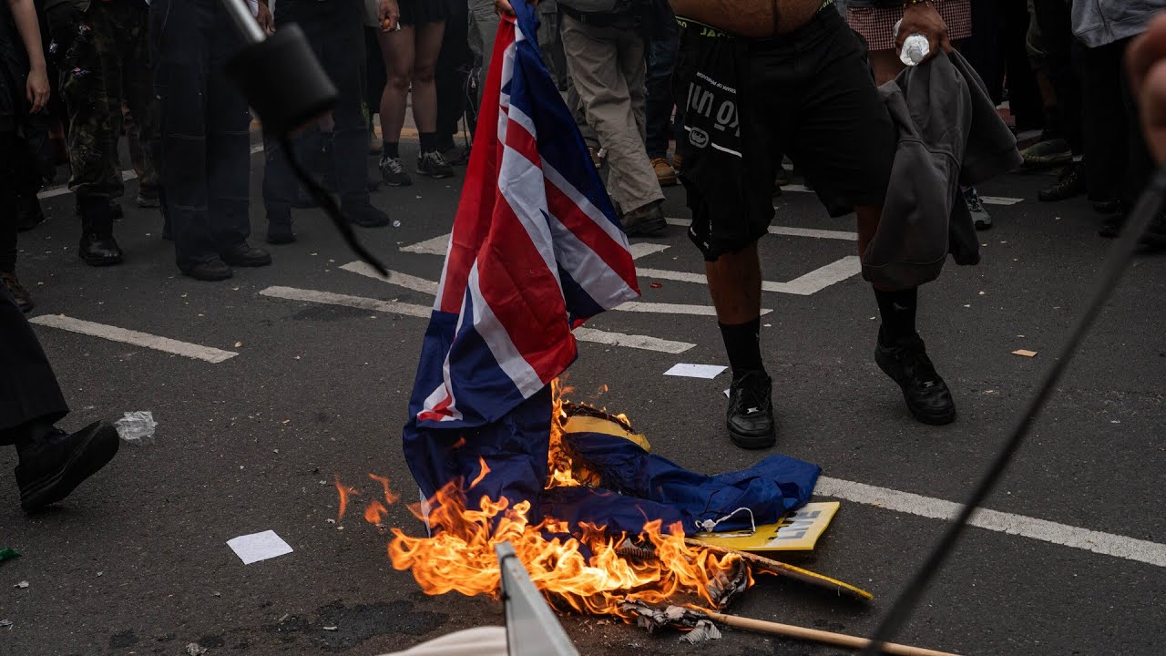 'Vicious and violent&rsquo; left-wing activists run riot in Melbourne