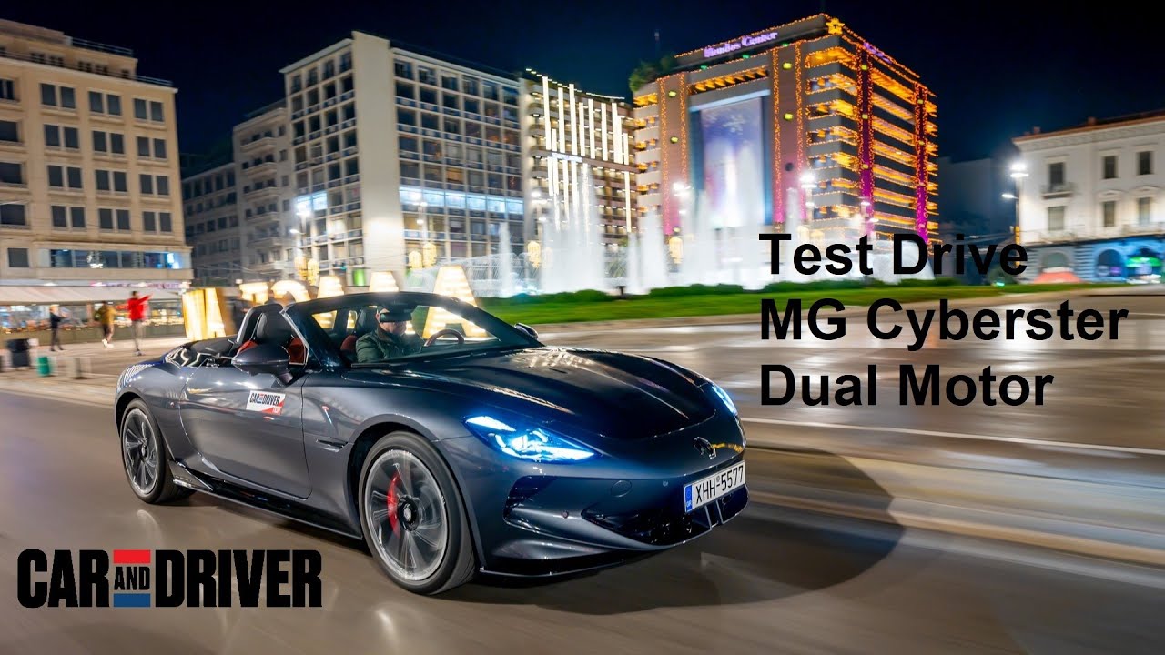 Test Drive MG Cyberster Dual Motor 510 PS