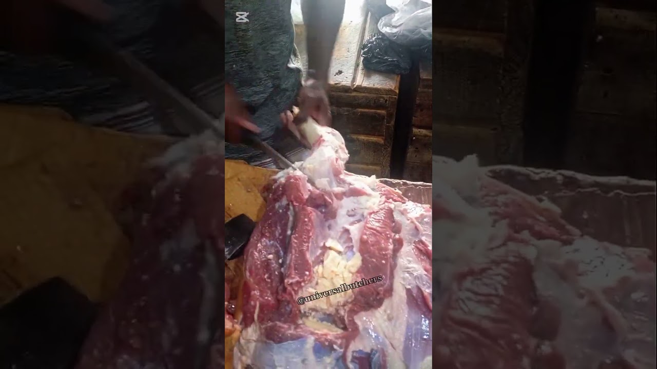 Amazing peeling beef 