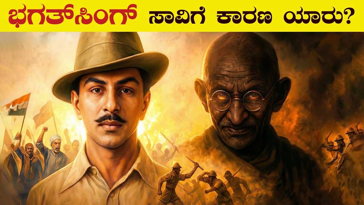 ಭಗತ್ ಸಿಂಗ್ ಸಾವಿಗೆ ಕಾರಣ ಯಾರು? | 5 Conspiracy Theories of India | VismayaVani