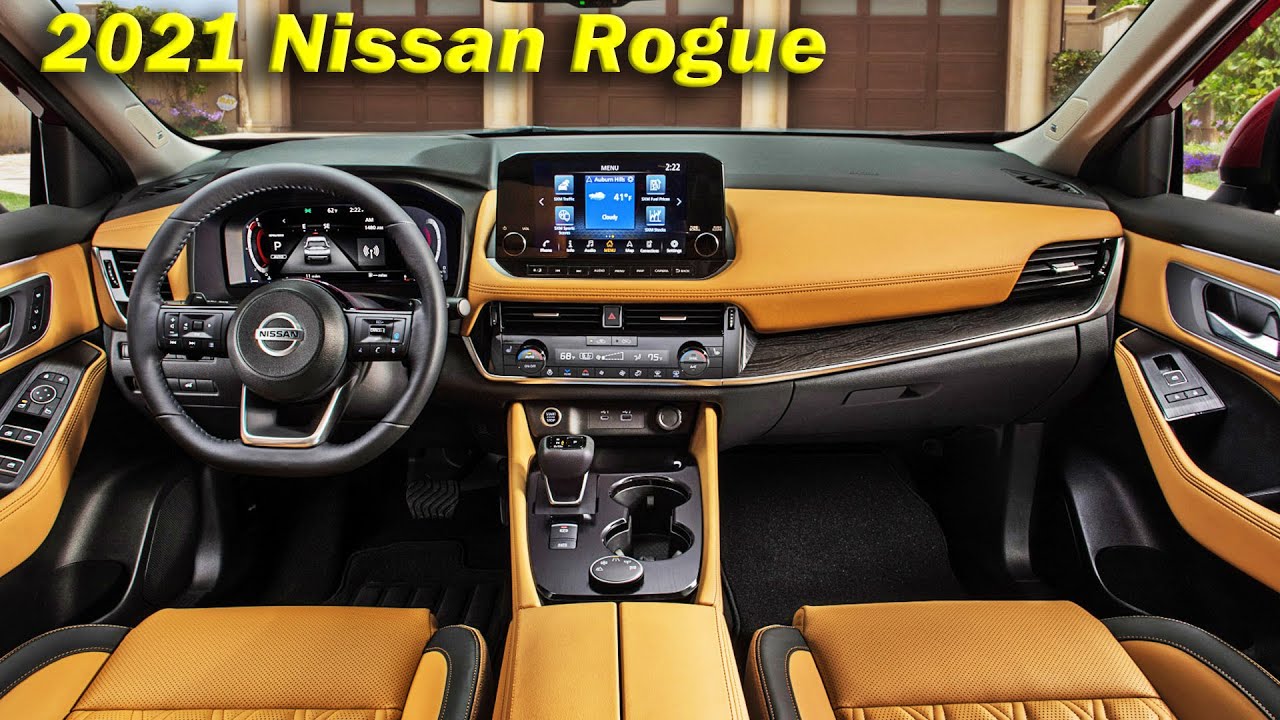 2021 Nissan Rogue Interior /2021 Nissan X-trail Interior & exterior, features/