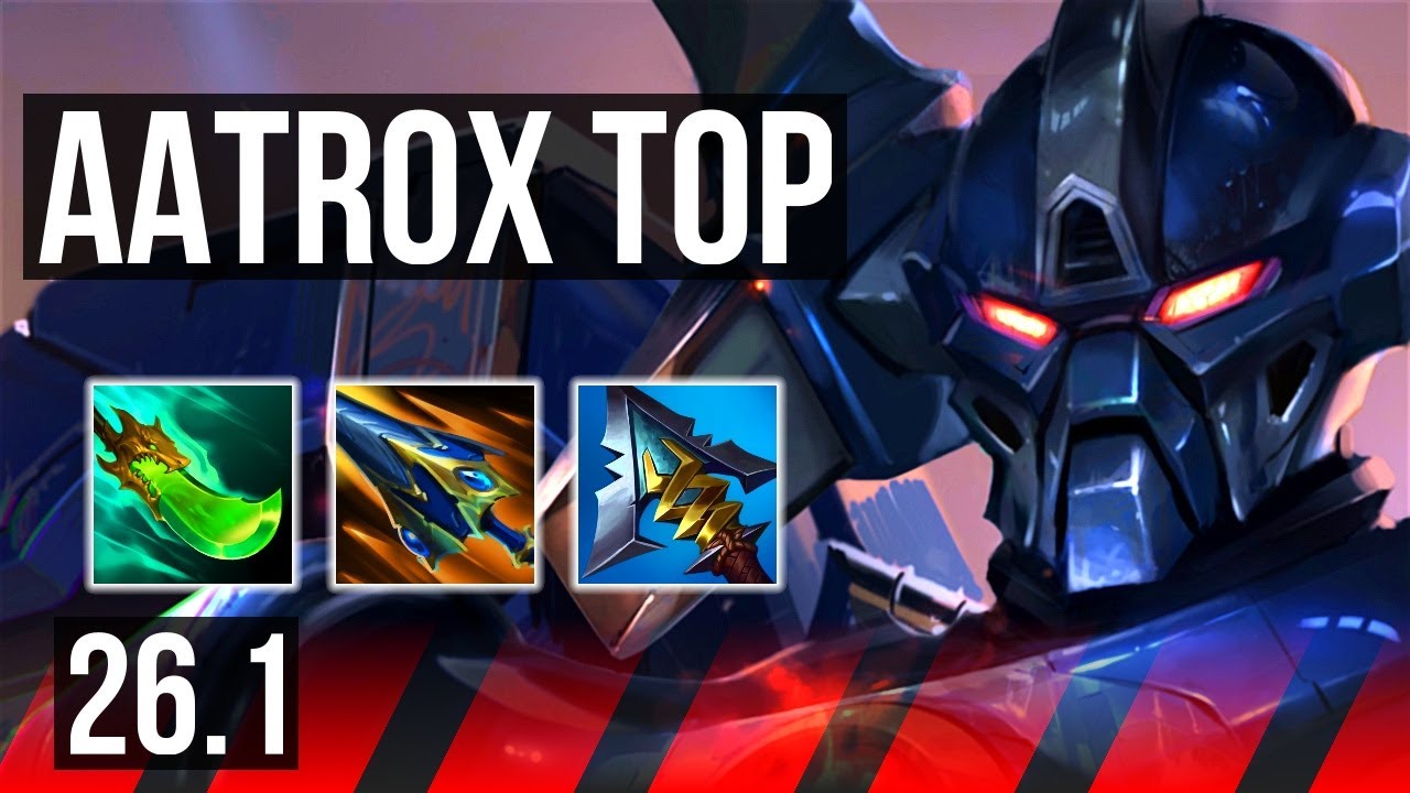 AATROX vs VAYNE (TOP) | 4k gold comeback | EUW Grandmaster | 26.1