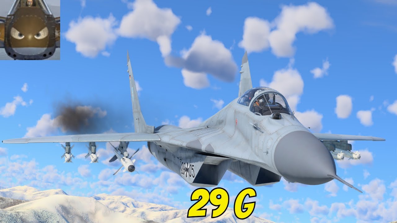 War Thunder SIM - МиГ-29Г - Быстрый взрыв