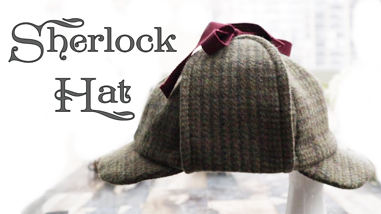Making a Sherlock Holmes Deerstalker Hat