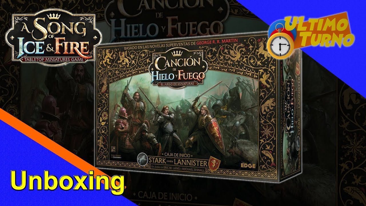 Unboxing cancion hielo y fuego