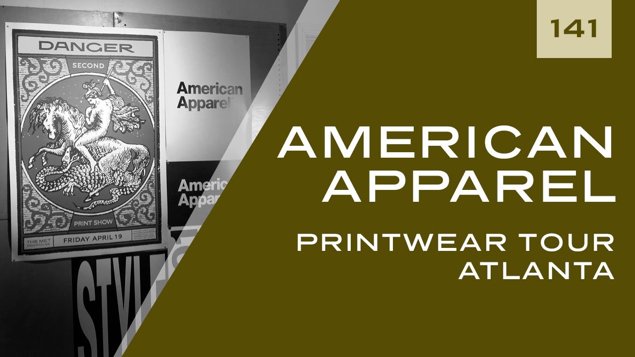 Danger Press & American Apparel  Printwear Tour