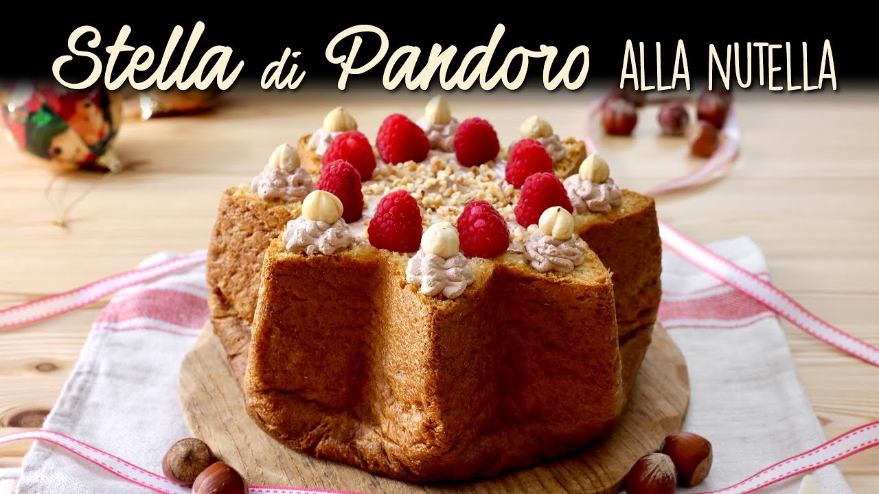 Come preparare la deliziosa STELLA DI PANDORO con Nutella Ricetta Facile - Buon'Idea #shorts