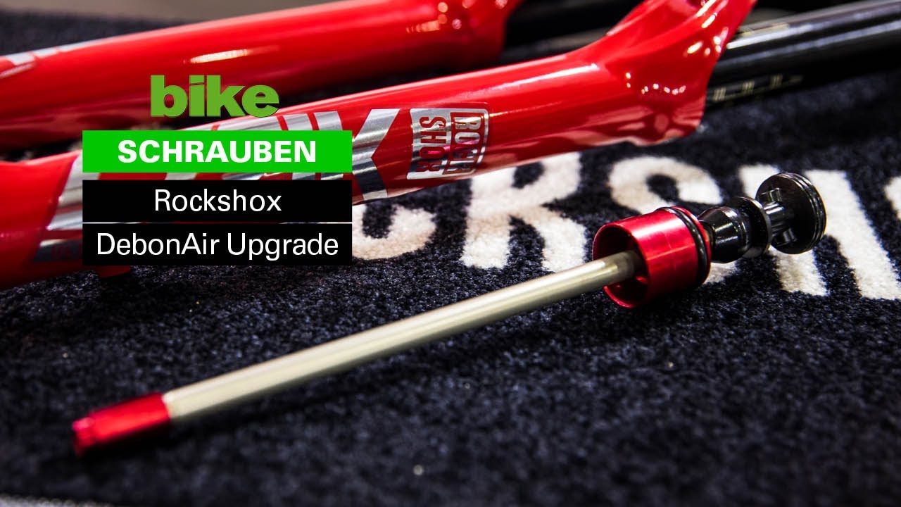Rockshox DebonAir-Luftfeder bei MTB-Federgabeln (Pike, Lyrik, ...) nachrüsten – Tuning-Anleitung