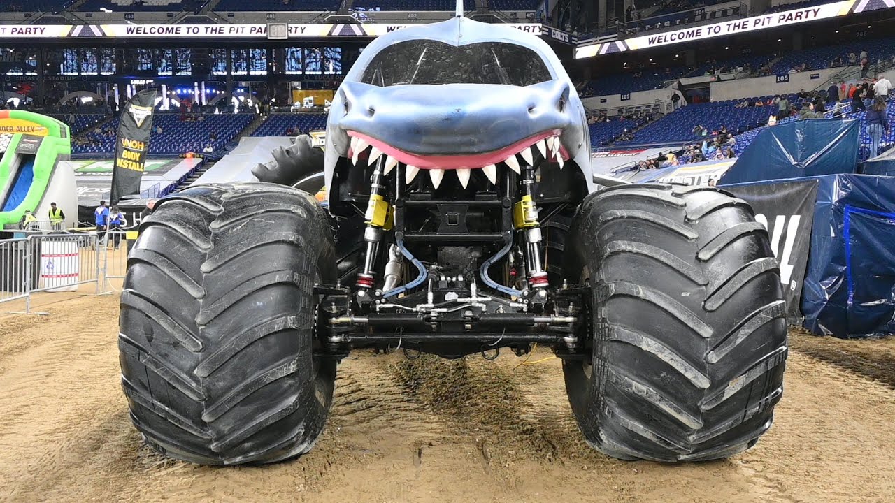 Monster Jam 2024 indy /Lucas oil stadium Indianapolis #indianapolis #monsterjam #lucasoil