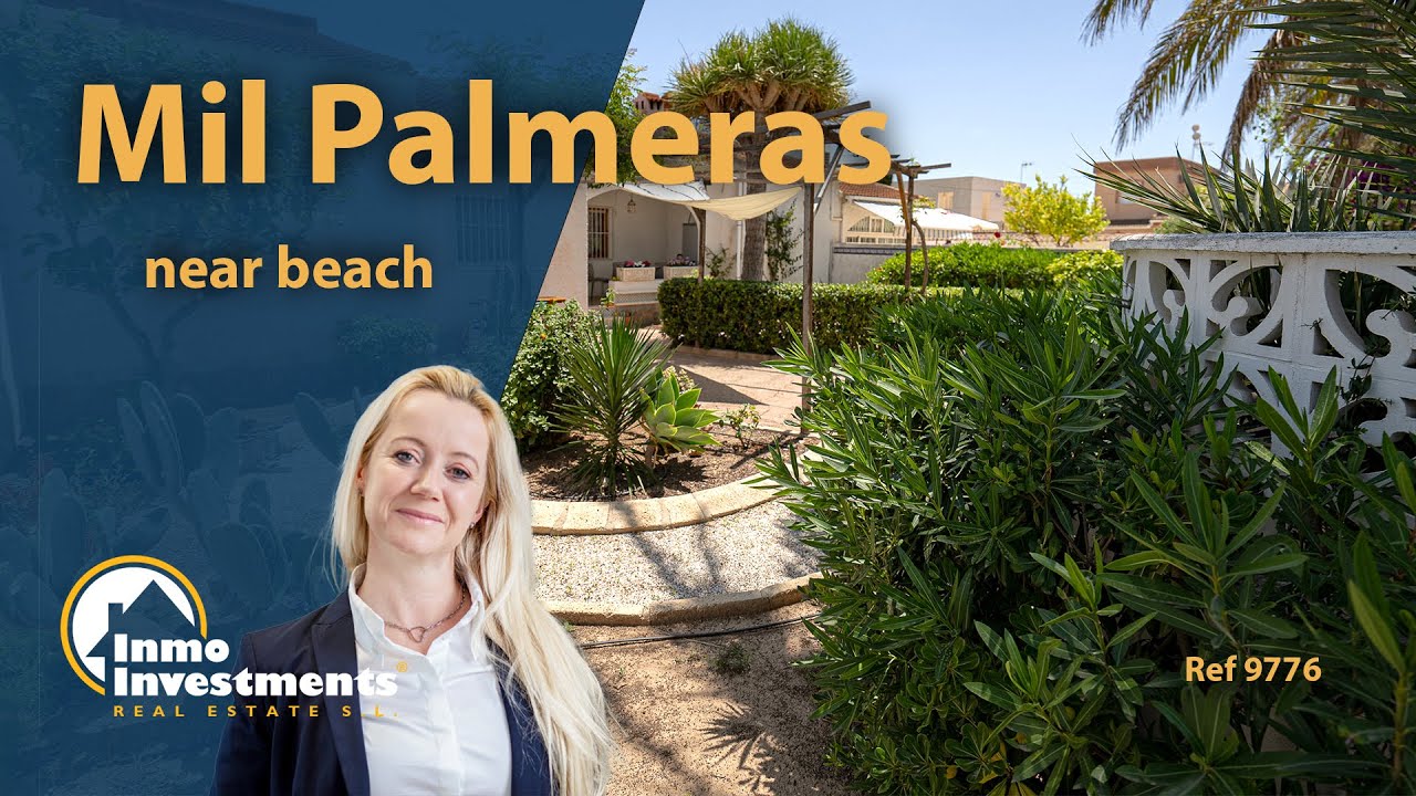🏡Mil Palmeras bungalow by the beach 🌺🌿