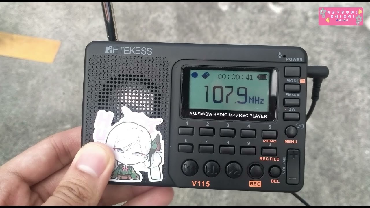 Unknown 107.9 FM Station in QC-【Katsumi Shiori】