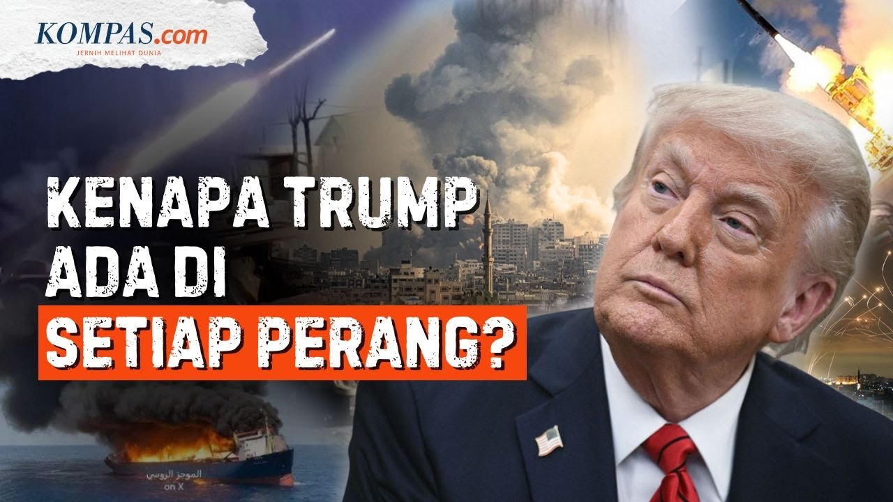 Kenapa Trump Ada di Setiap Perang, dari Iran-Israel sampai Thailand-Kamboja?