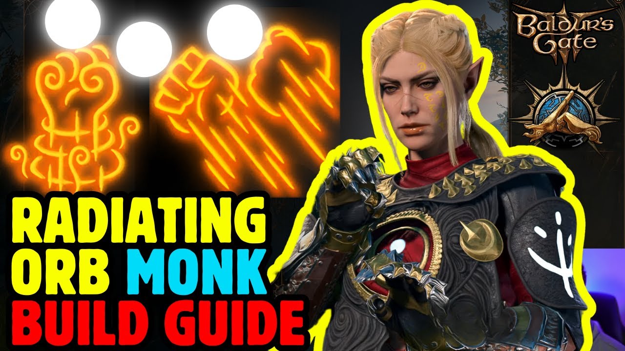 RADIATING ORB Open Hand MONK Build - Baldur's Gate 3