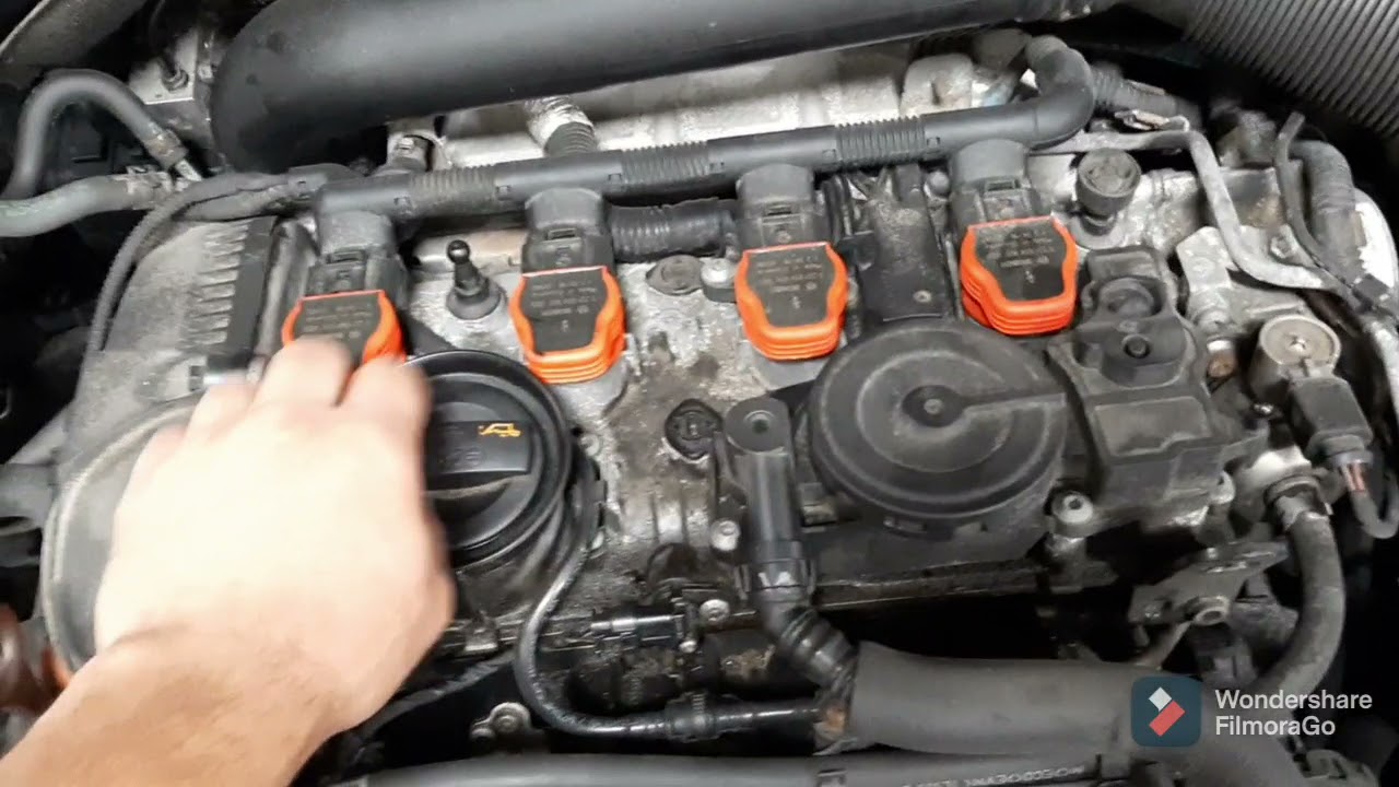 CCTA 2.0TSI НЕИСПРАВНОСТЬ МАСЛООТДЕЛИТЕЛЯ/PCV