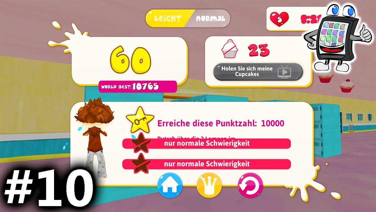 ANGELO SKATE AWAY #10 Deutsch - 10000 PUNKTE? DAS IST UNMÖGLICH! Nina heult rum! Spiel mit mir Apps