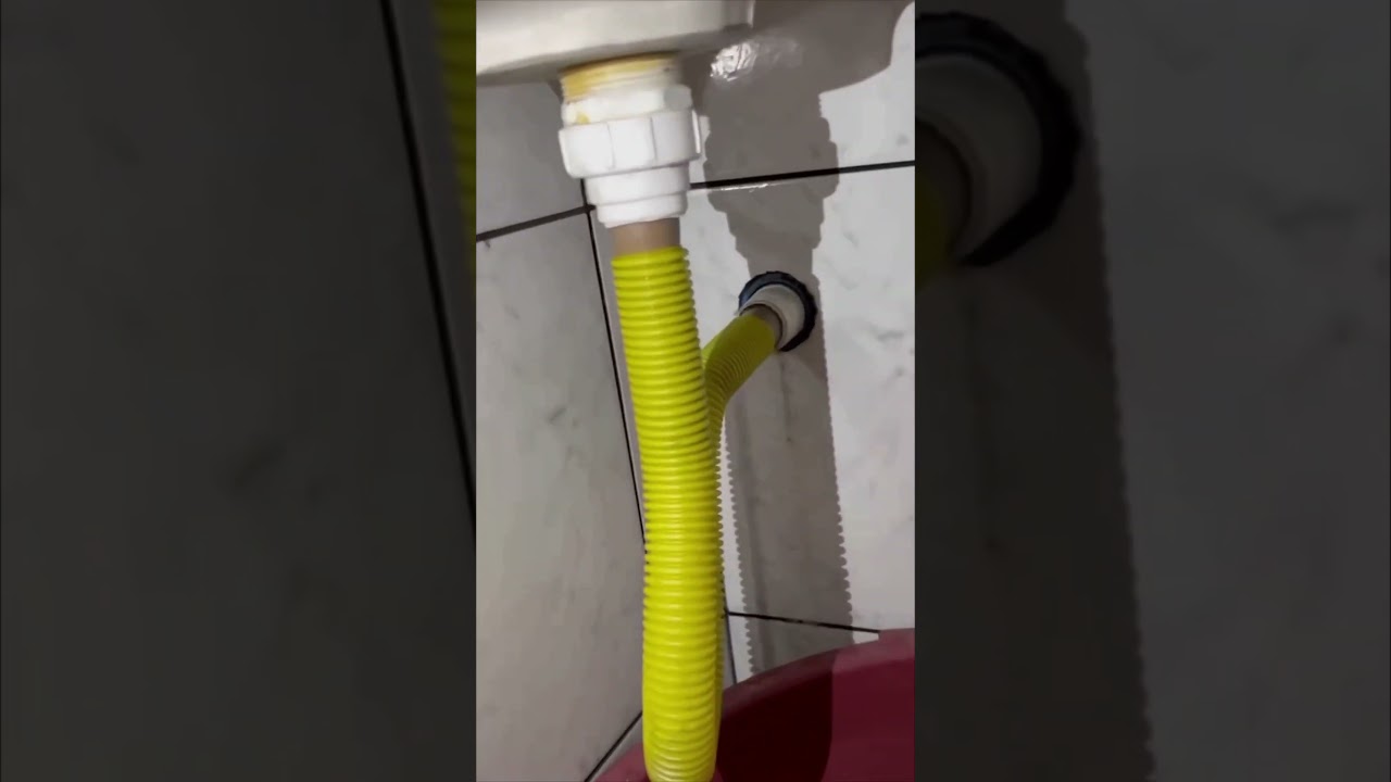 How Improvise a Durable Drain Trap with Electrical Conduit #conduit #electrical #durable #tips #diy