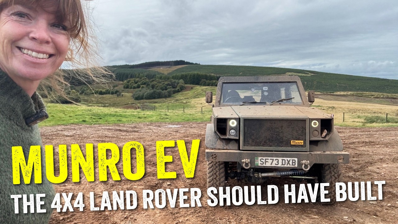 Обзор Munro EV: Универсальный электрический внедорожник, созданный для настоящей езды по бездорожью.