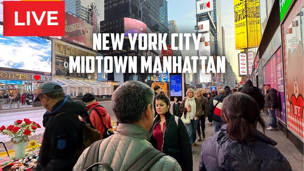 New York City: Midtown Manhattan (02-18-26) Live