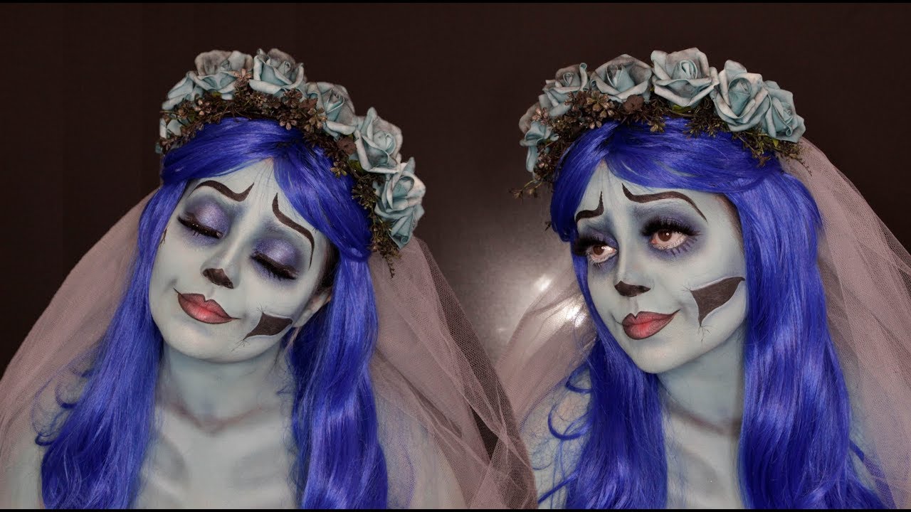 MAQUIAGEM DA NOIVA CADAVER - CORPSE BRIDE HALLOWEEN MAKEUP TUTORIAL