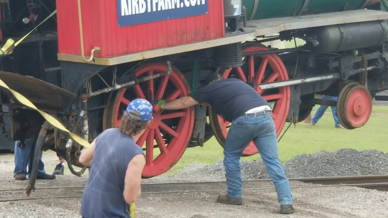 4 4 0 general steam engine being unloaded
