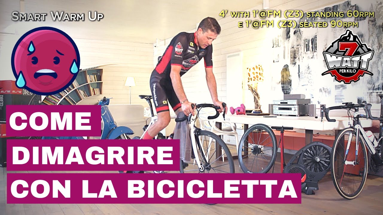 dimagrire con la cyclette : allenamento ad alta intensit&agrave; (HIIT)