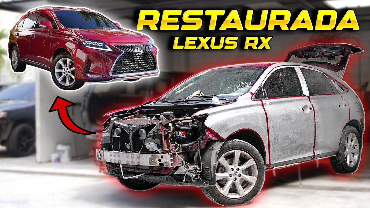 CAMBIO IMPRESIONANTE PARA ESTA LEXUS RX 350 ROJA 2010