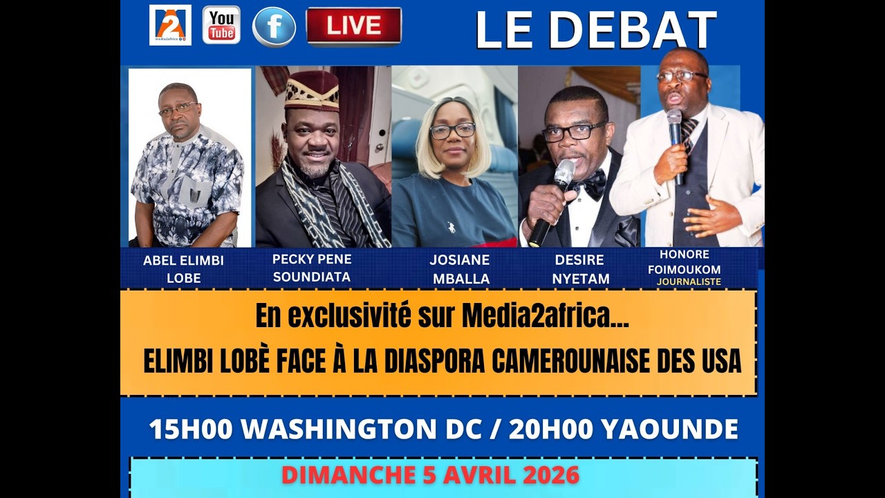 ELIMBI LOB&Egrave; FACE &Agrave; LA DIASPORA CAMEROUNAISE DES USA