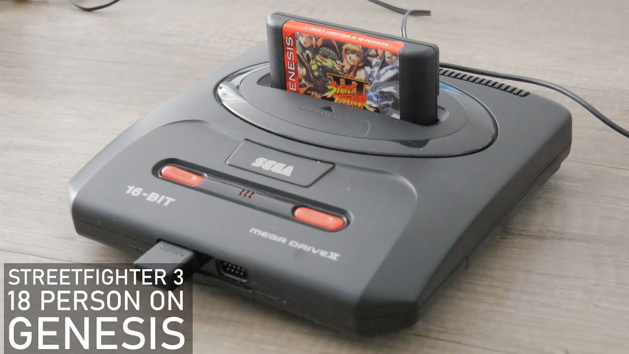 Streetfighter 3 on Sega Genesis | Fake Bootleg Sega Game #5