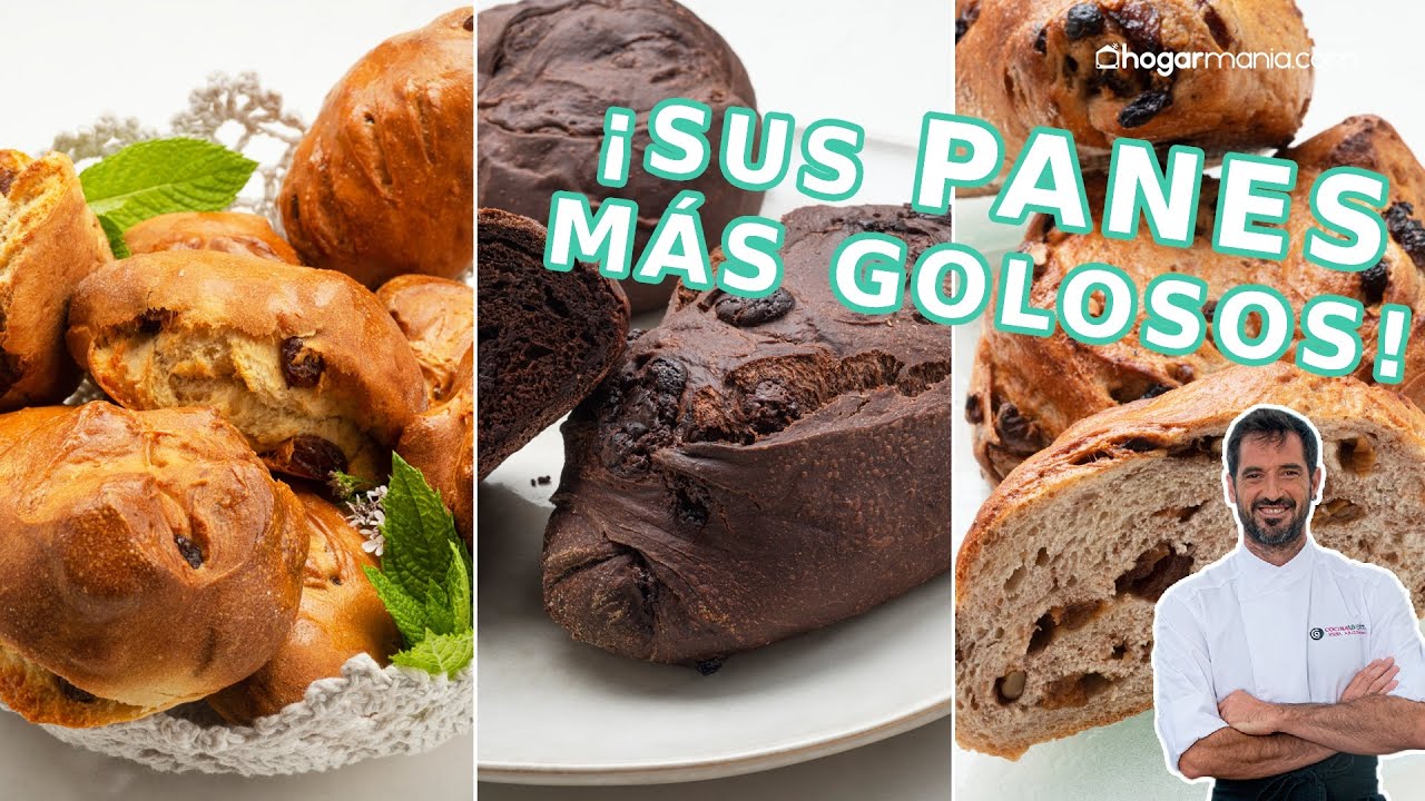 Los 3 panes caseros MÁS GOLOSOS de Joseba Arguiñano // Hogarmania