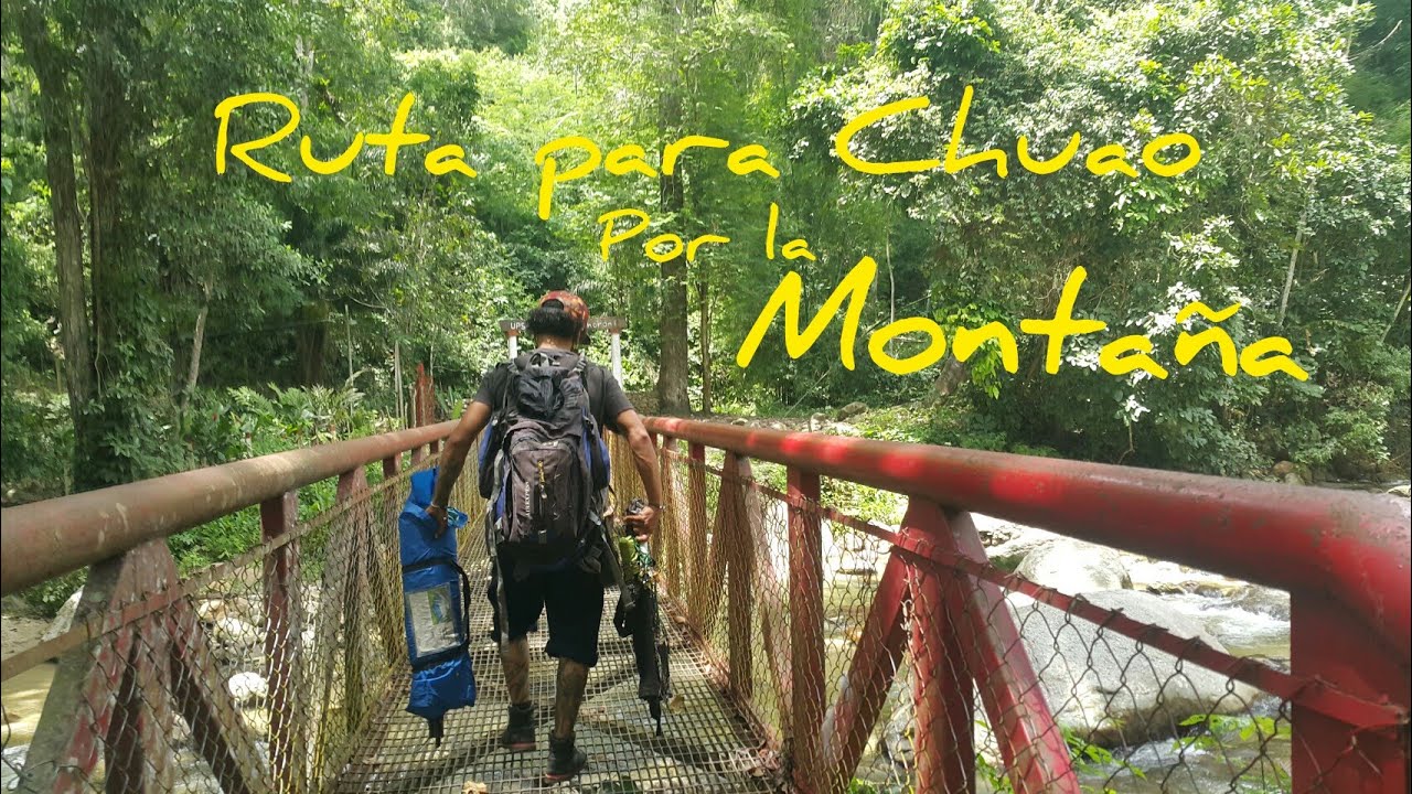 Chuao por la montaña 1 Maracay Venezuela. Parque nacional Henri Pittier/ Ruta
