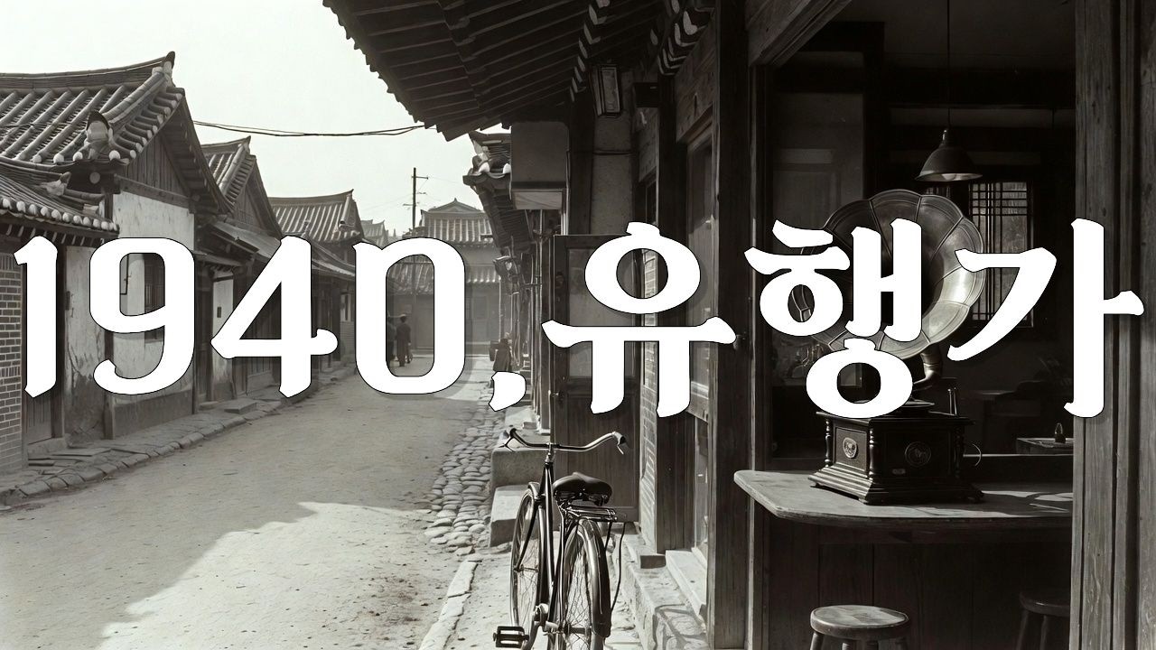 🎙️ 다방 유성기 최신음악2 | 1930–40년대 남가수 명곡 모음, 그 시절 그 목소리