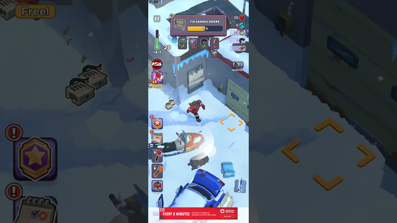 Frost World Episode 7 part 1 Fix the snowmobile