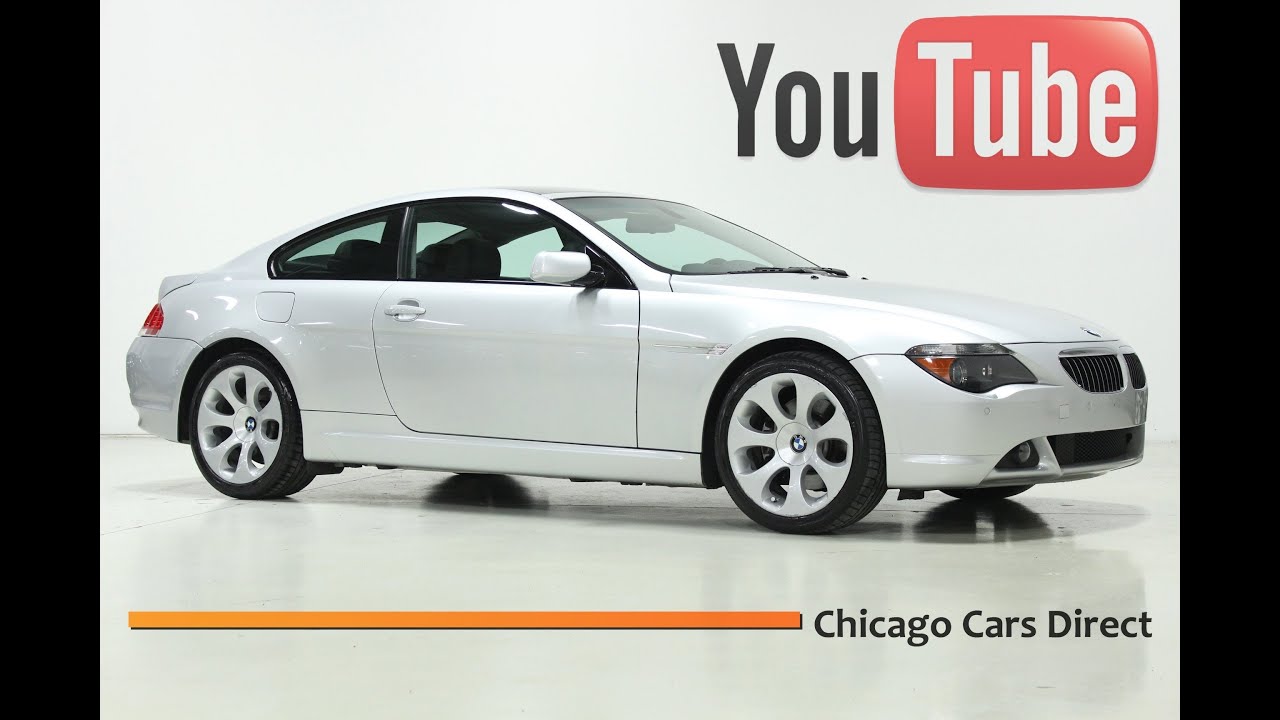 Chicago Cars Direct Presents a 2007 BMW 650i Coupe. Silver/Black. 