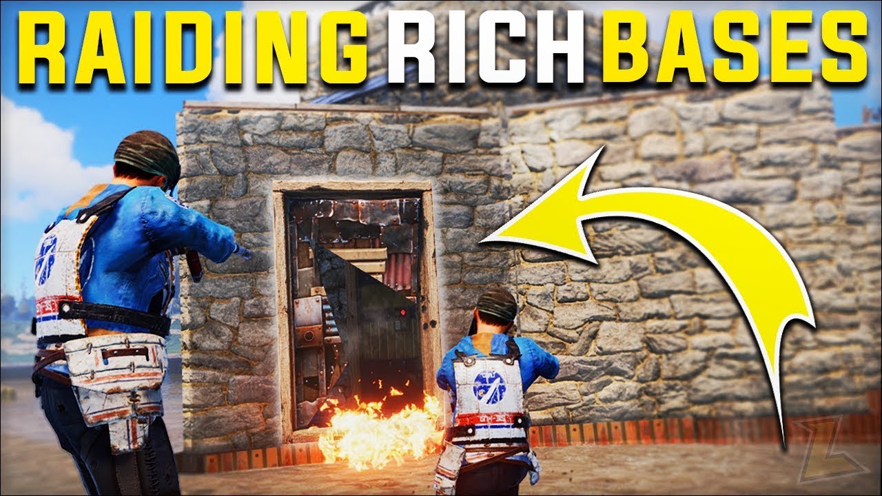 RUST RAIDING A GROUP OF STACKED FARMERS FOR JUICY LOOT - Rust Duo Vanilla Survival | S16-E3
