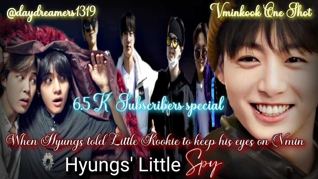 When hyungs told Little Kookie to keep his eyes on Vmin || Vminkook One Shot || @daydreamers1319