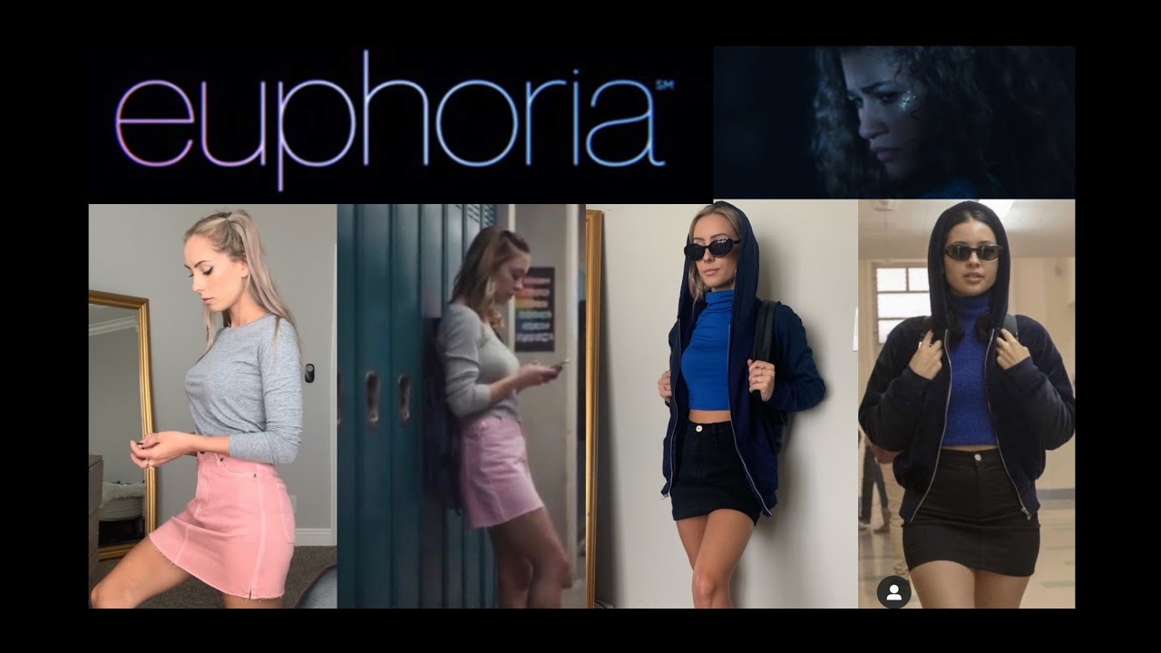 Euphoria HBO| Turning myself into characters from Euphoria PART 2