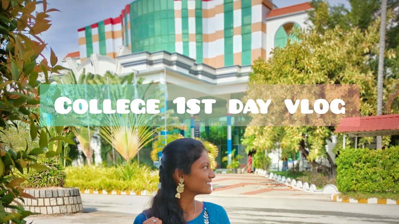 my first day in college #svcet #btech #vlogger #college #collegelifevlog