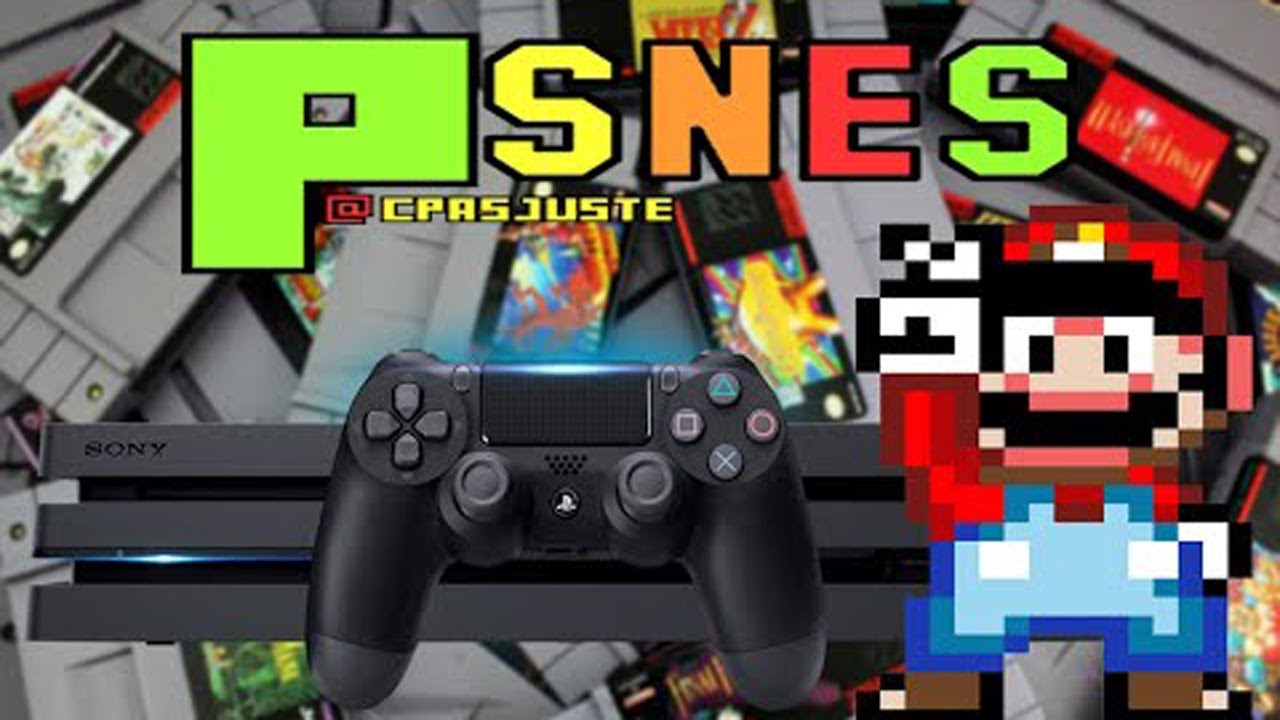 PSNES AHORA EN TU PS4 HEN, DISFRUTA DE SUPER NINTENDO EN TU CONSOLA...