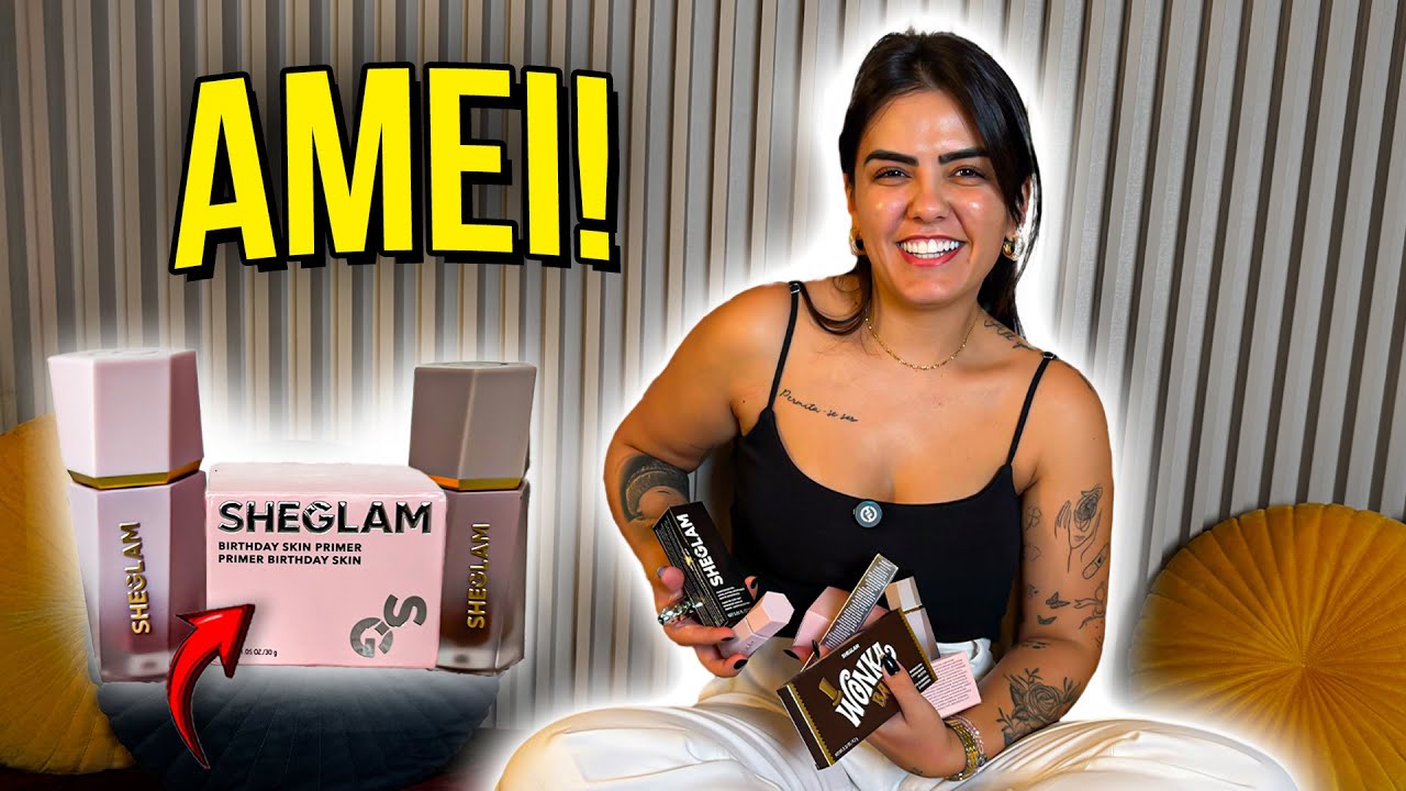As maquiagens da SHEIN são boas? | 8 produtos por R$300,00