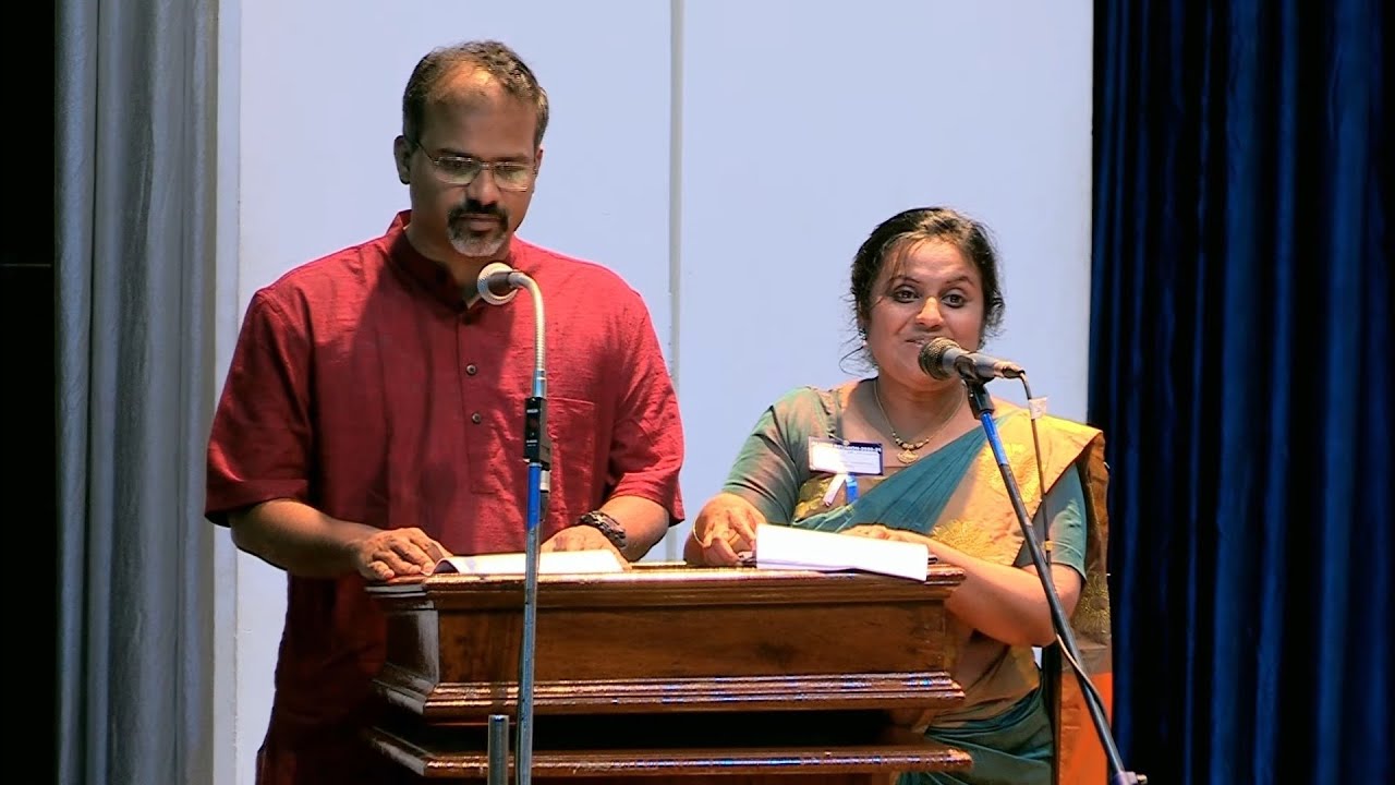 CMC College Motto Award 2021: Dr. Sunitha Varghese & Dr. Sujith Varghese. CMC Alumni Reunion 2020-21