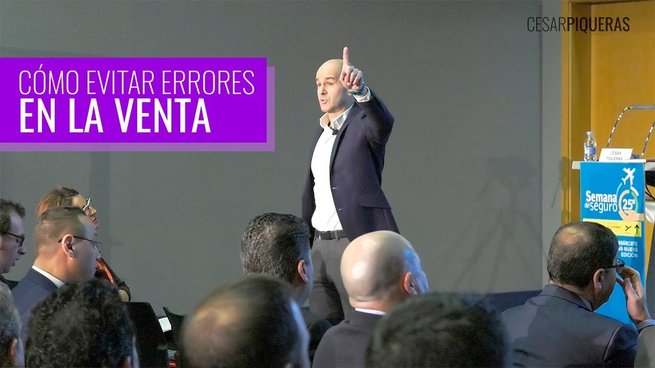 Cómo evitar los principales errores en la venta | 25 semana del seguro. Madrid