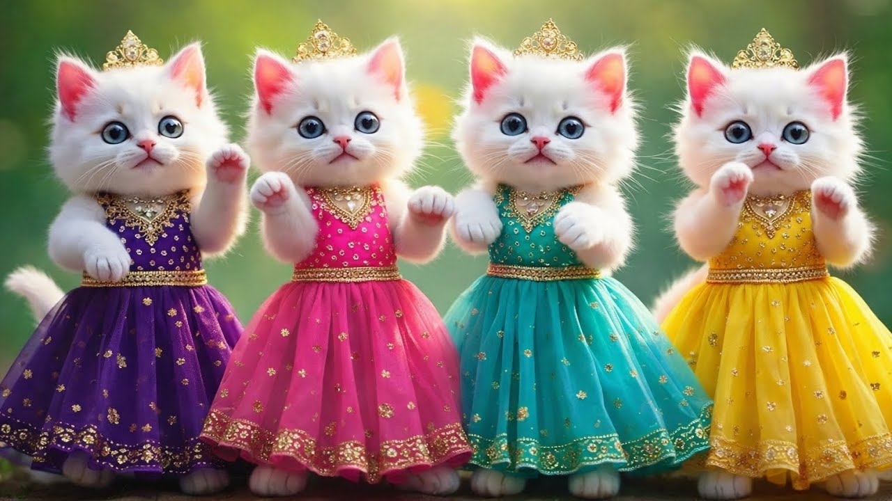 बिल्ली डांस | Cutest Cat videos funny dance🤣💃Videos for cats 